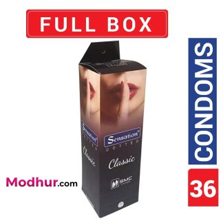 Sensation Dotted Classic Condom | Full Box 3x12=36pcs