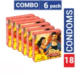 Hero - Condom - Combo Pack - 6 Packs - 3x6=18pcs