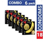 Panther – Condom – Combo Pack – 6 Packs – 3×6=18pcs