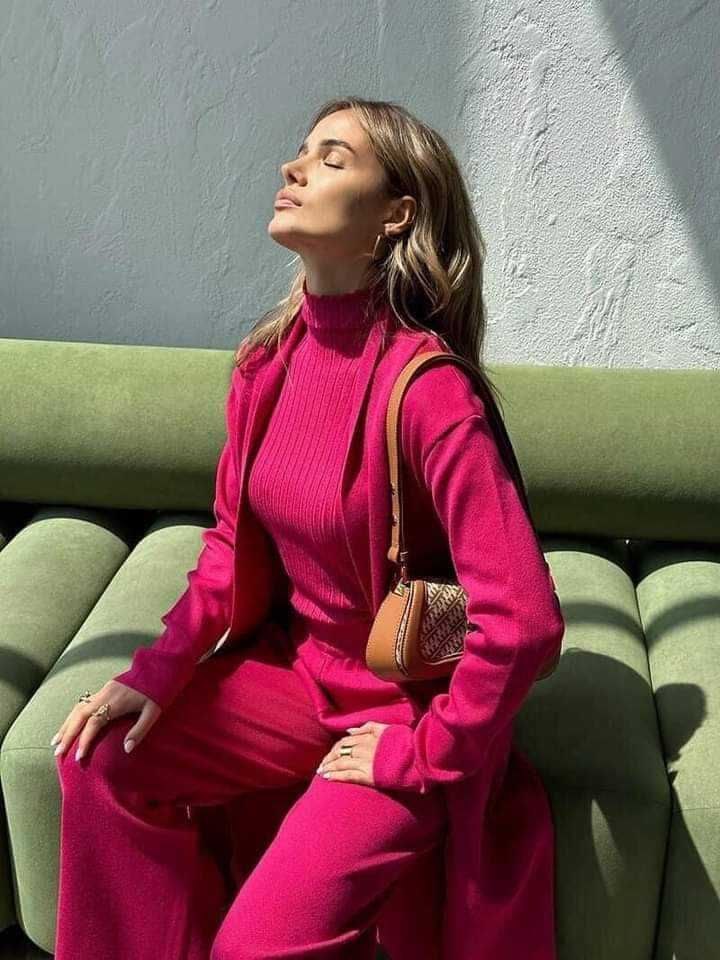 Women Long Sleeve 3 Pieces Sets