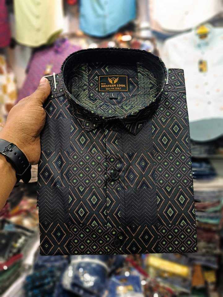 শার্ট। ফেব্রিক:গার্মেন্টস কটন।