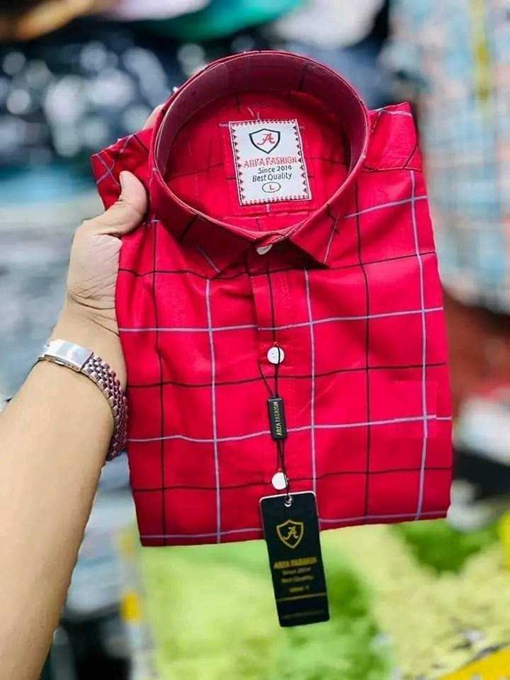 শার্ট। ফেব্রিক:গার্মেন্টস কটন।