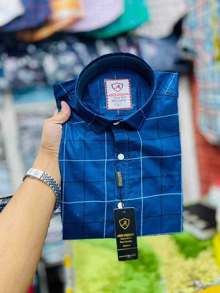 শার্ট। ফেব্রিক:গার্মেন্টস কটন।