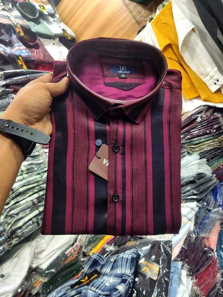 শার্ট। ফেব্রিক:গার্মেন্টস কটন।