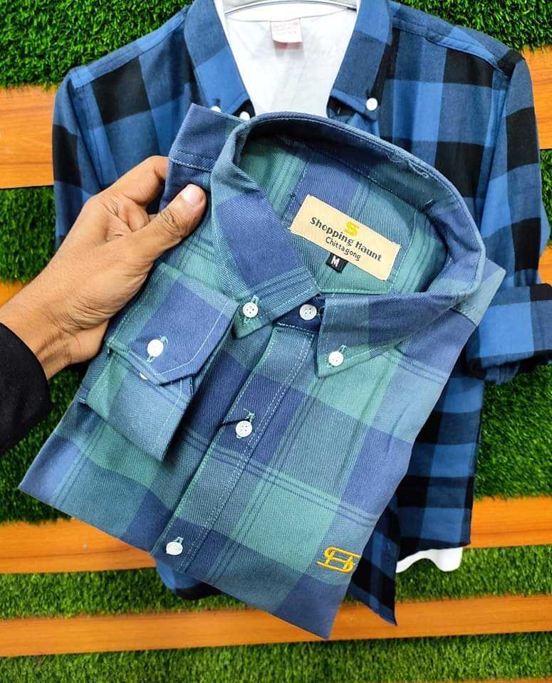 শার্ট। ফেব্রিক:গার্মেন্টস কটন।