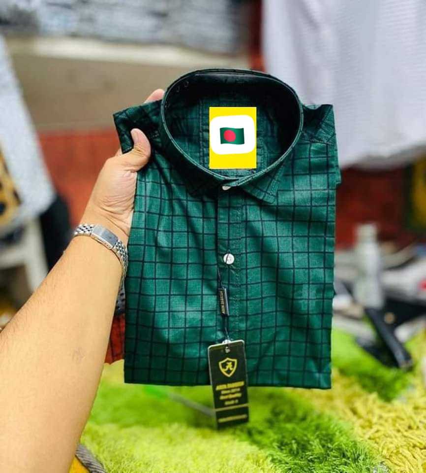 শার্ট। ফেব্রিক:গার্মেন্টস কটন।