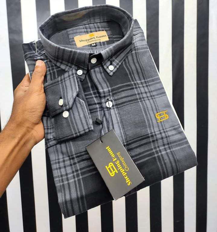 শার্ট। ফেব্রিক:গার্মেন্টস কটন।