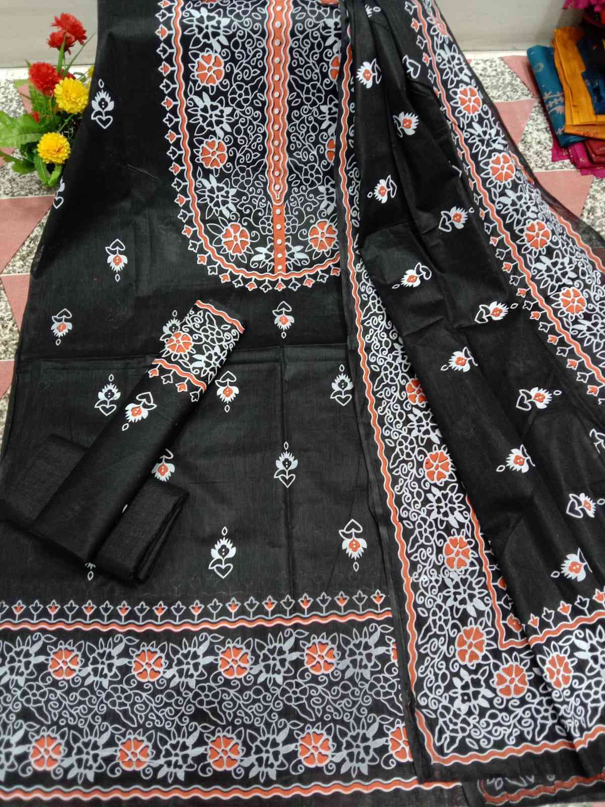 আনস্টিজ স্ক্রিন প্রিন্ট থ্রি-পিস