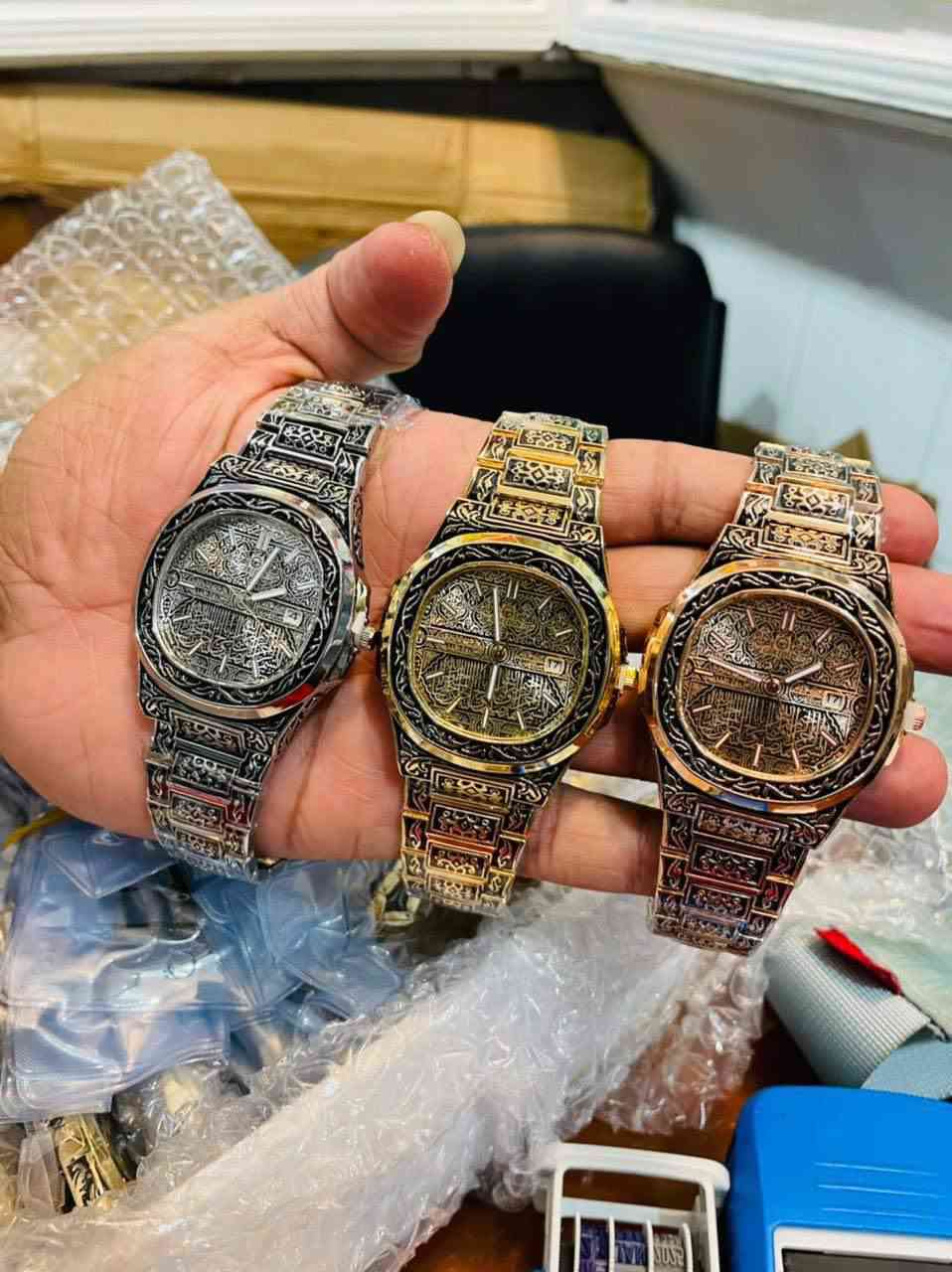 Luxurious Arabic Calligraphy Watch.