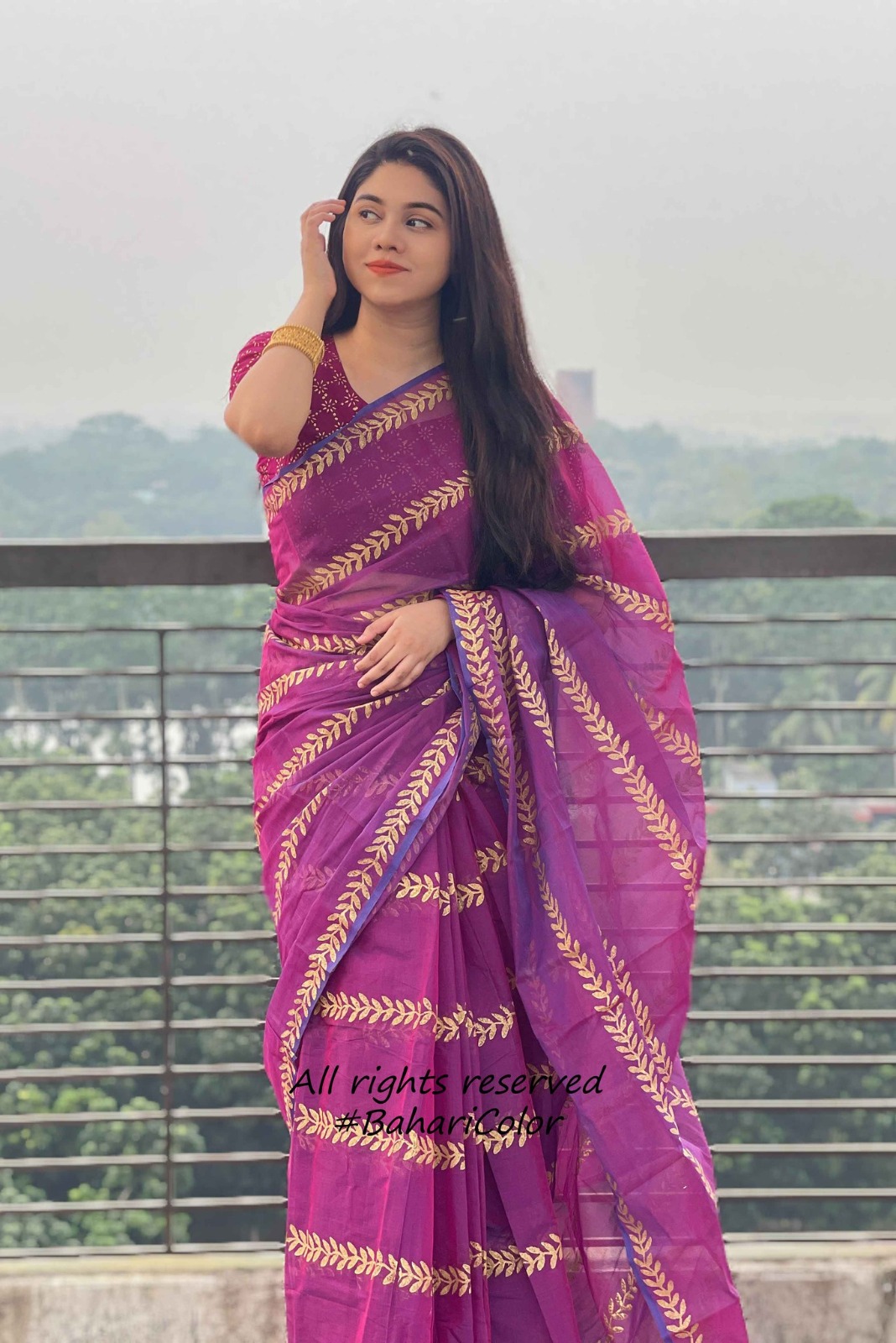 Sharee with Blouse P