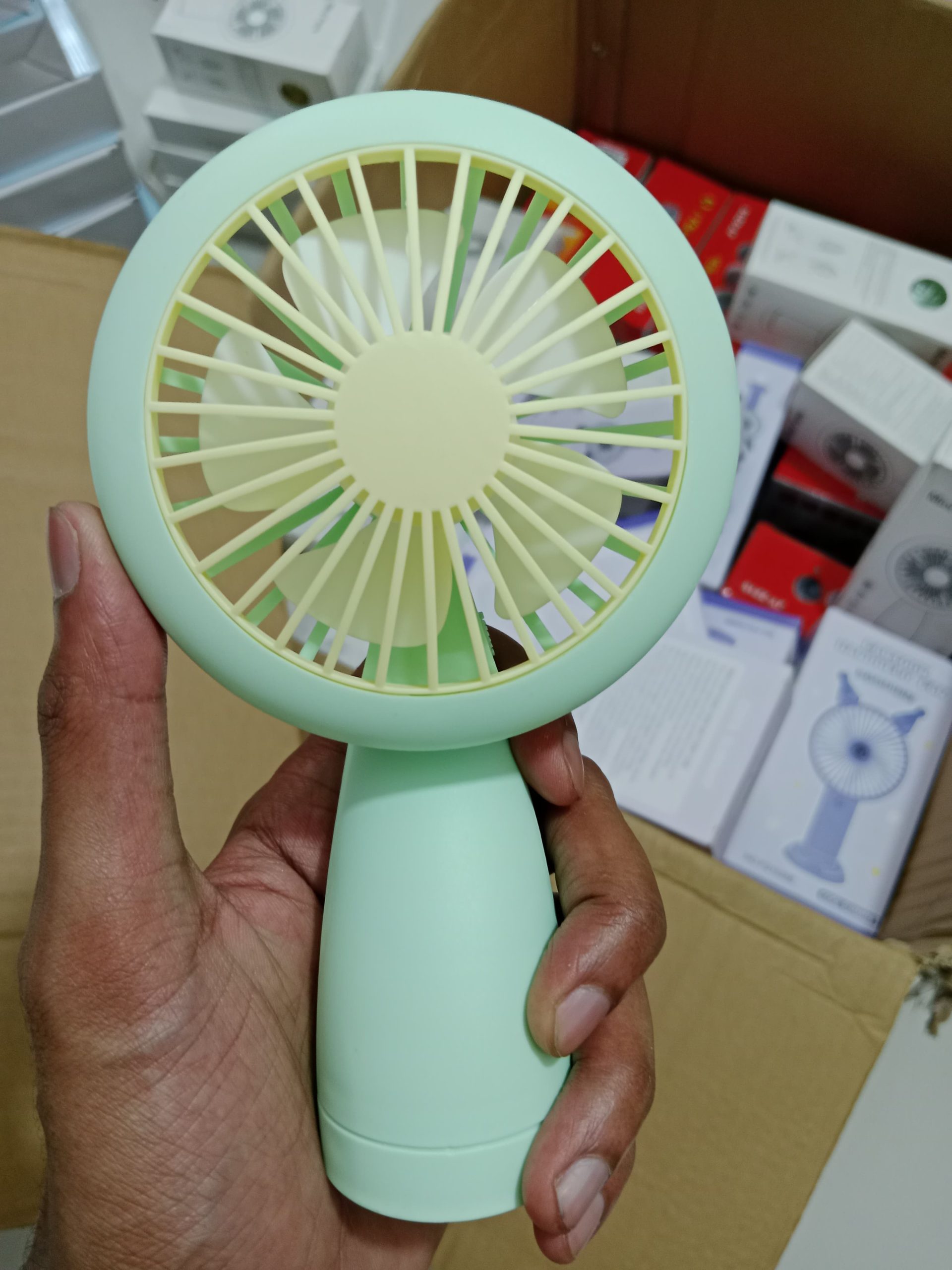 Mini Fan With Light