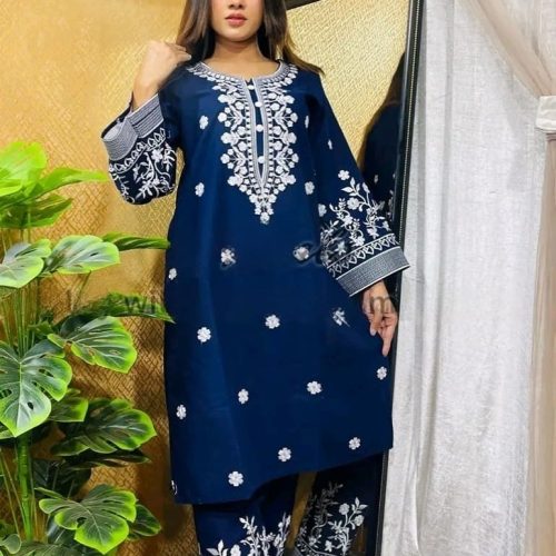 Embroidery Two Piece