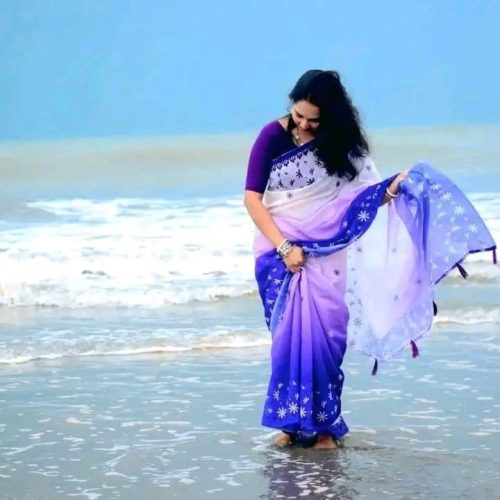 Chanderi silk sharee