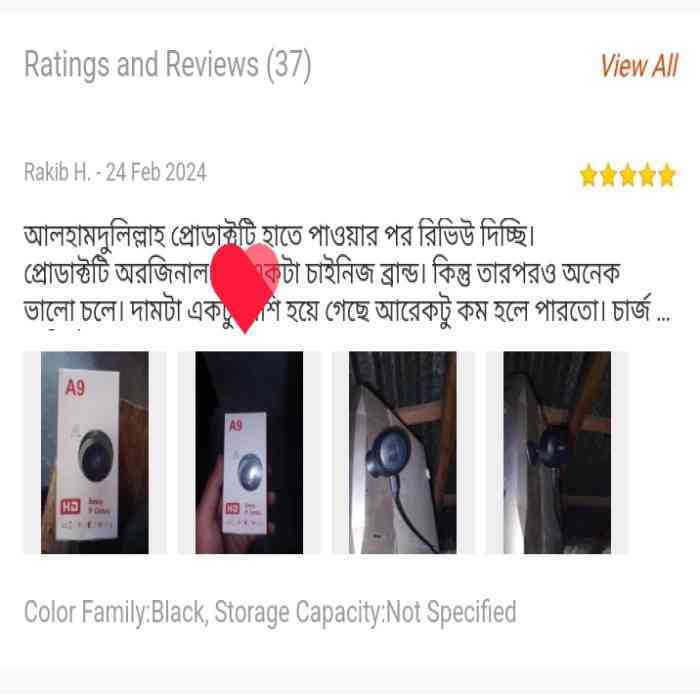 WiFi mini night vision Camera