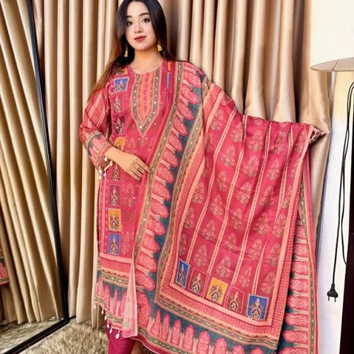 Indian Weightless Georgette Three-Piece